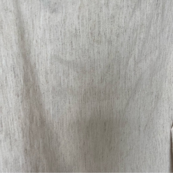 Zara front tie cotton crop top in beige tan linen shade.Fixed price. - Picture 4 of 5